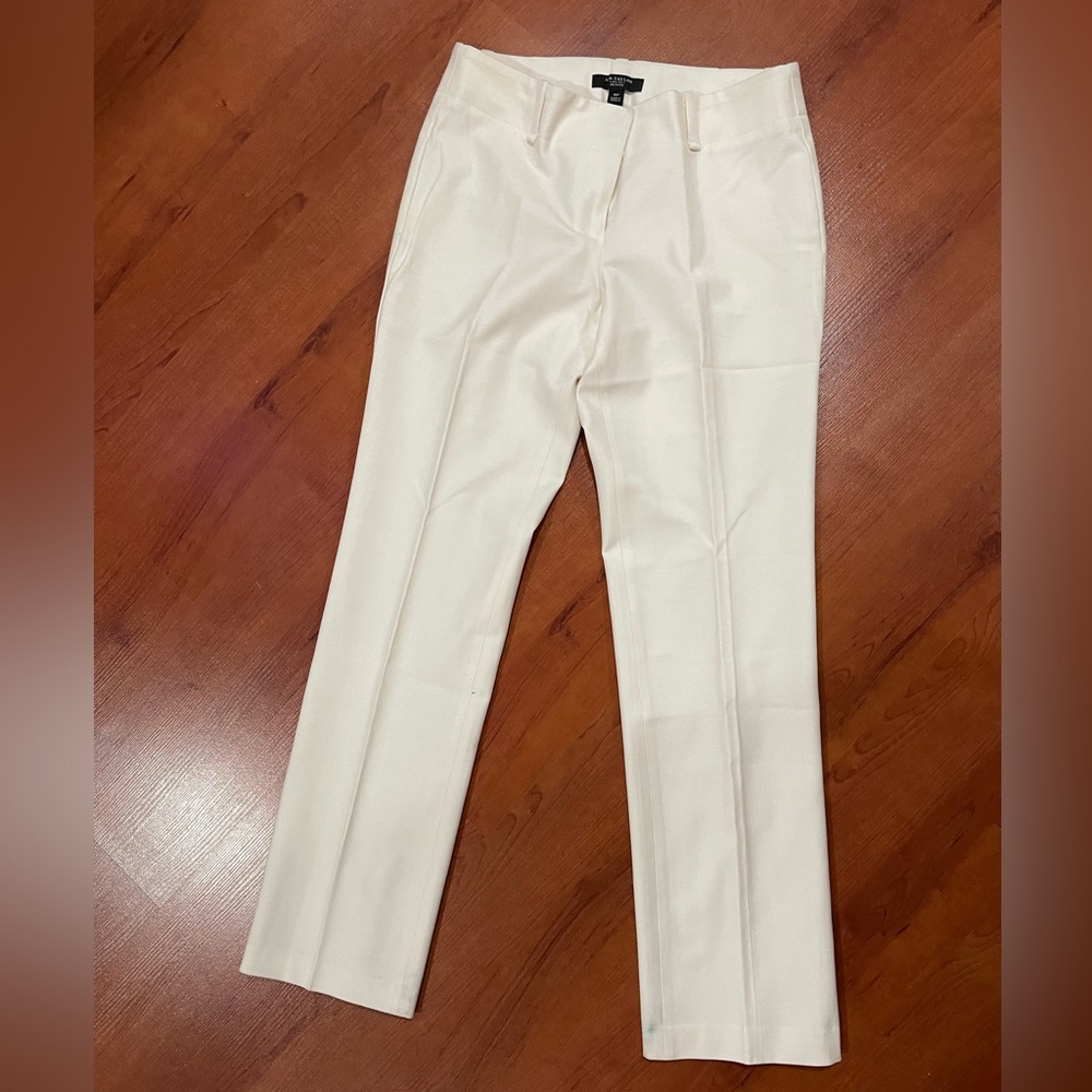 Ann Taylor White Dress Pants